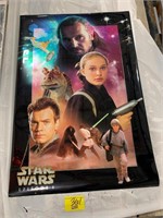 HOLOGRAPHIC STYLE STAR WARS EPISODE 1 FULL SIZE