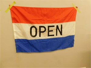 OPEN Flag - 40 x 58
