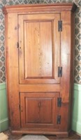 Early Corner Cupboard - 42" x 79" x 26"