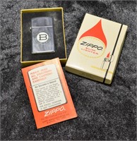 ZIPPO, Bradford PA, slim lighter in original box,