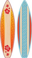 2-Pk Teacher Created Resources Giant Surfboards