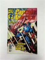 Autograph COA Captain America #22 Comics