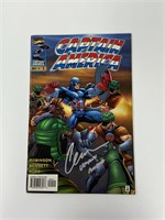 Autograph COA Captain America #9 Comics