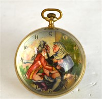 Rock Cystal Erotic Elgin Clock