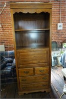 Broyhill Bookcase with Secretary and Doors