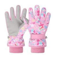 P4121  Topekada Kids Snow Ski Gloves4-6Y