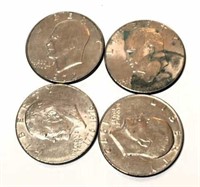 Eisenhower Dollars Lot of 4