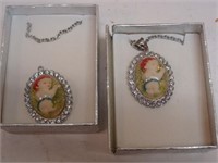 Pair of Broaches