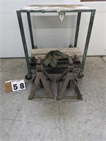 Portable Metal Work Stand, Metal Rolling Dolly