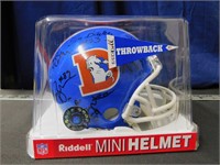 Mini Helmet Denver Broncos Autos, Randy Gradishar