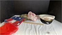Hats, Flag & U.S. Maps