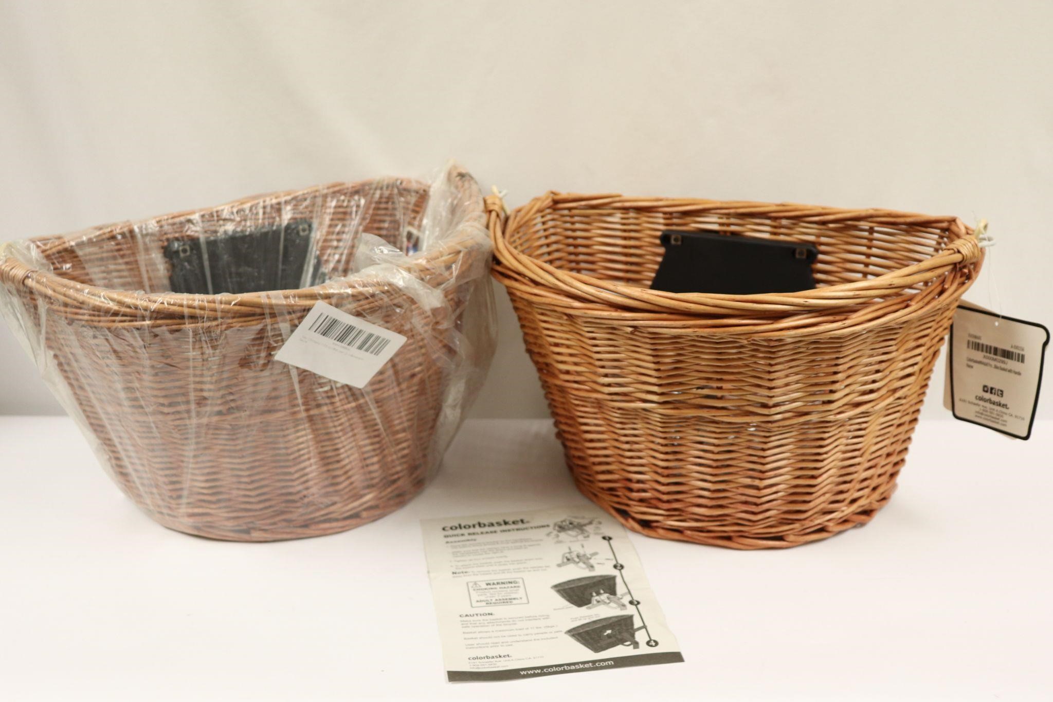 2pc Bicycle Baskets lot 1