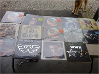 14 Waylon Jennings vinyl albums 
Some unopened
