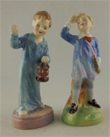 (2) Royal Daulton figurines to include: Wee