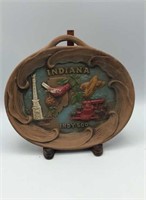 1960s Indy 500 Pottery Plate