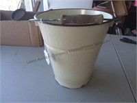 Vintage cream bucket