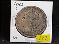 1892S Morgan Dollar