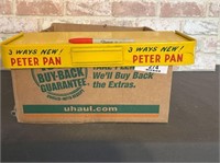 BOX LOT: VINTAGE PETER PAN PEANUT