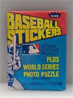 1979 Fleer Baseball Stickers Pack