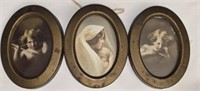 Vintage Triple Oval Frame for Pictures