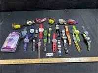 Large Lot of Kids Watches