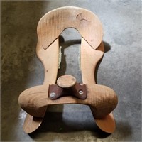 Wood Saddle