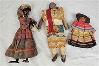 Vintage Handmade African Dolls