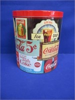 Coca Cola Popcorn Tin