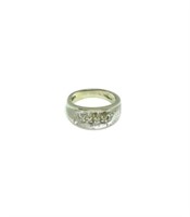 Vintage 14K White Gold & Diamond Ladies' Ring.