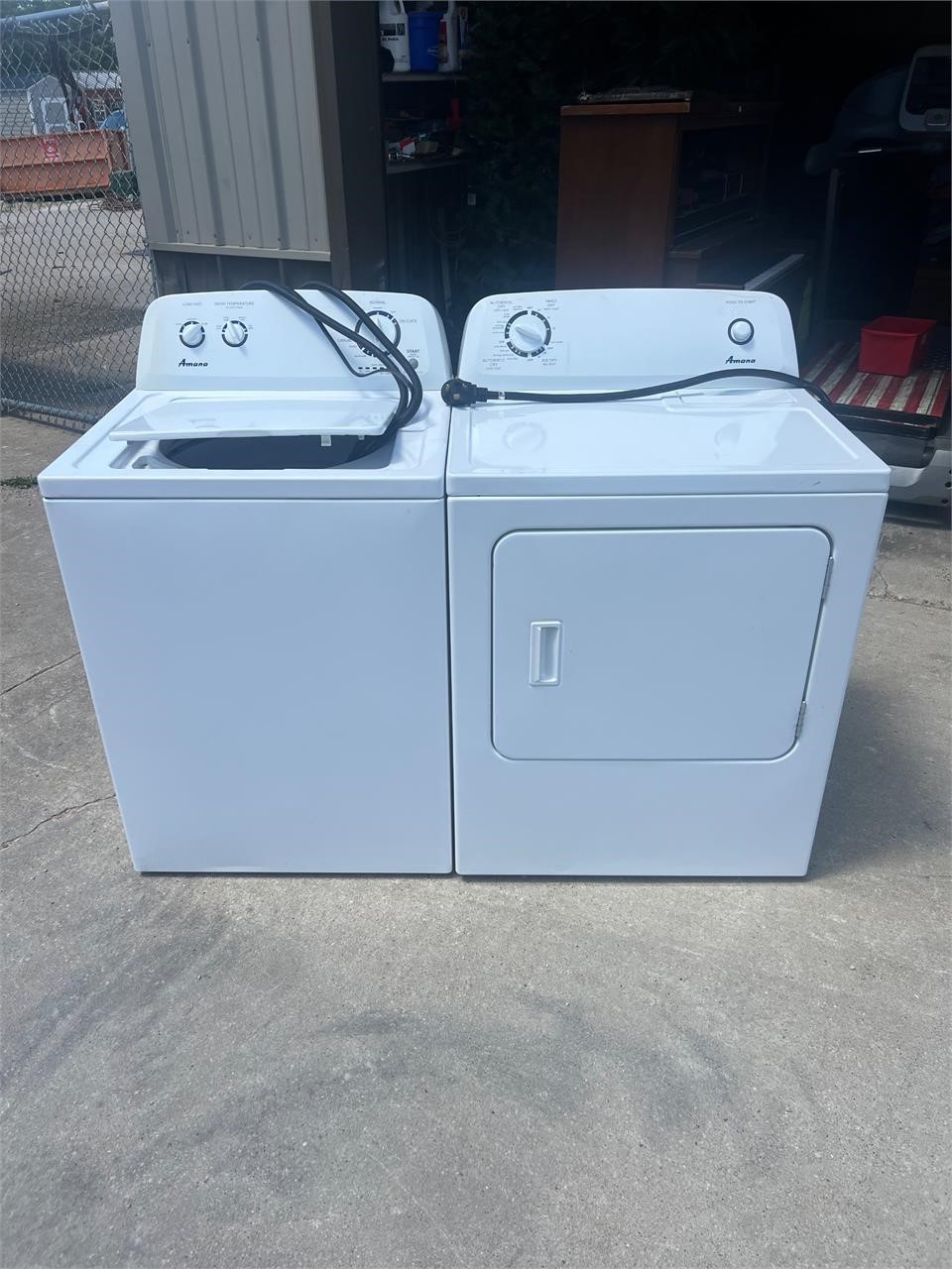 Amana Washer & Dryer Works per Seller