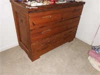 Lot # 280 - Pine three drawer crate furniture
