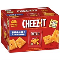 45-Pk Cheez-It Baked Snack Crackers, Original, 42g