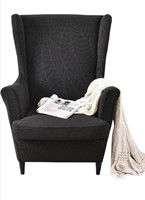 New Wingback Chair Slipcover 2 Piece Spandex