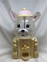 F5) Vintage Carousel Bunny Bank