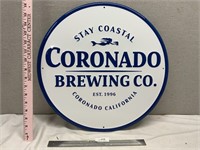 Coronado Brewing Co Metal Sign