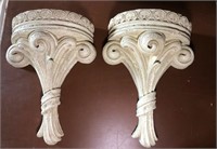 Lot of 2 wall hanging home decor items