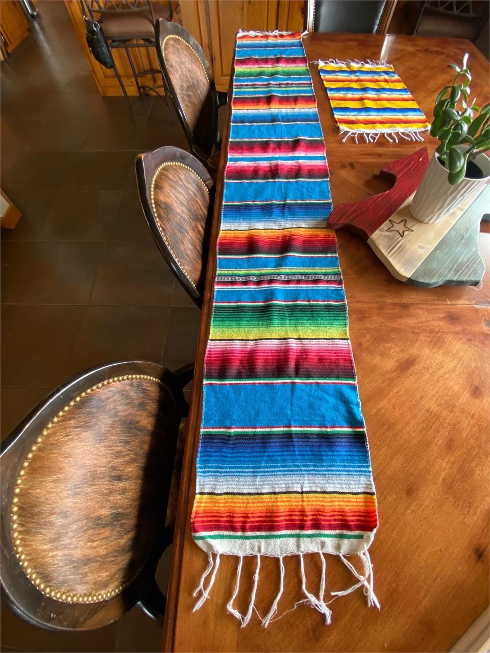 Table Runner 81" Long & A Place Mat