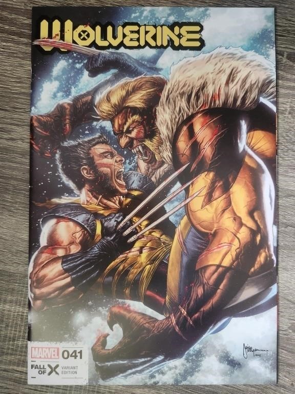 EX: Wolverine #41 (2024) SUAYAN TRADE VT +P