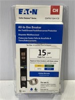 All-In-one Breaker 15 Amp single pole CHFN115A1CS