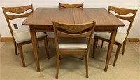 GREAT MID CENTURY TABLE & CHAIR SET - LOOK