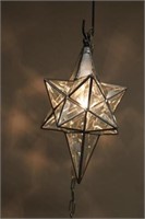 MORAVIAN STAR SWAG LIGHT: