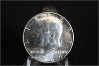 1964 Uncirculated Silver Kennedy Half Dollar