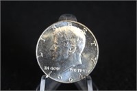 1964 Uncirculated Silver Kennedy Half Dollar