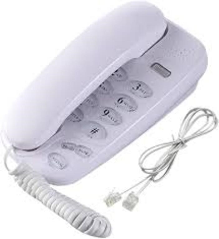 KXT580 Corded Landline Telephone with Mute and