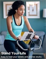 NEW! Spin Bike Treadmill, Tablet Phone Holder. 1