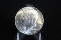 1964 Uncirculated Silver Kennedy Half Dollar