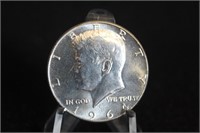 1964 Uncirculated Silver Kennedy Half Dollar