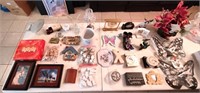 Table Lot Decor Items