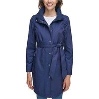 $60-Calvin Klein Women's MD Trench Jacket, Blue