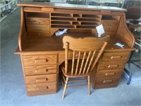 Tom seely roll top desk